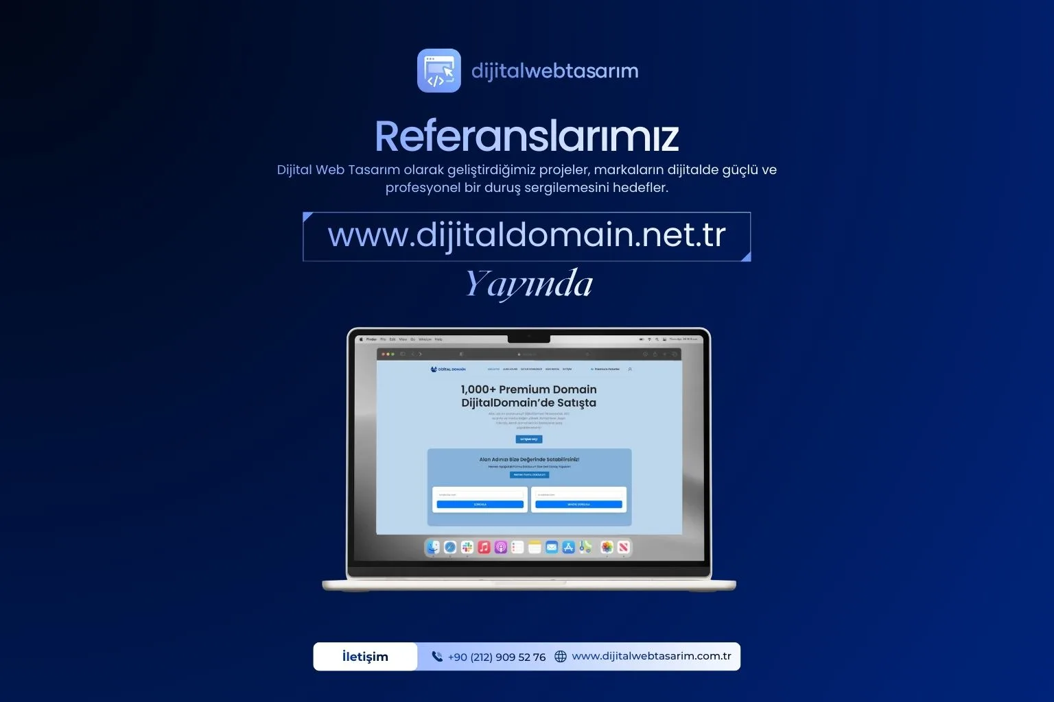 Dijital Domain — Web Tasarım