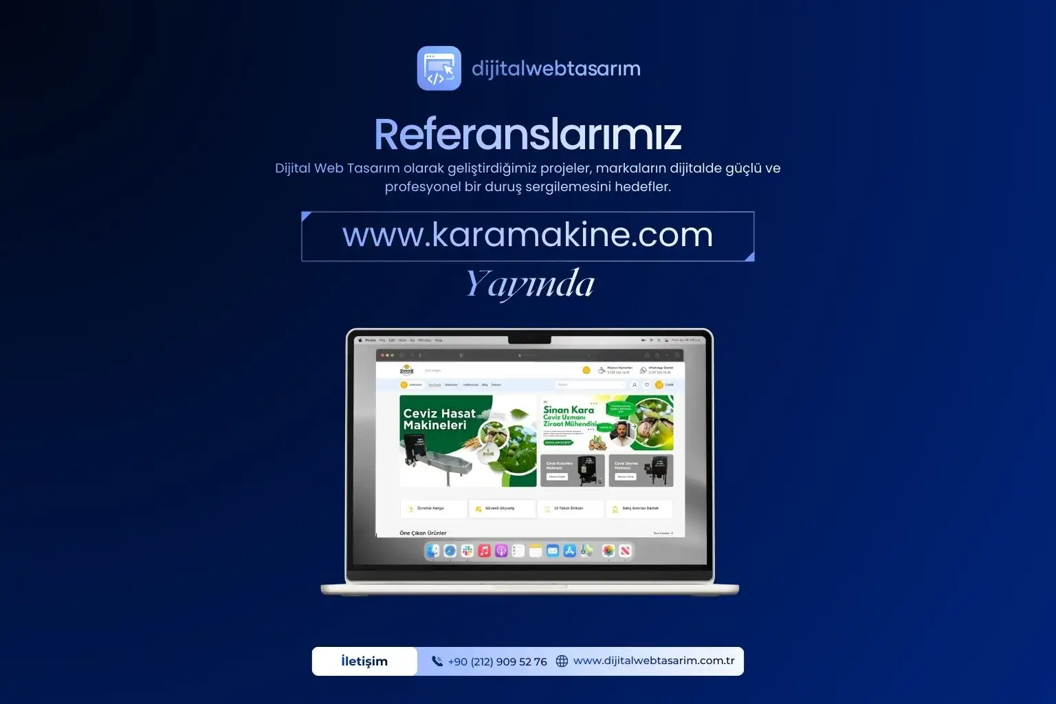 Kara Makine — Web Tasarım