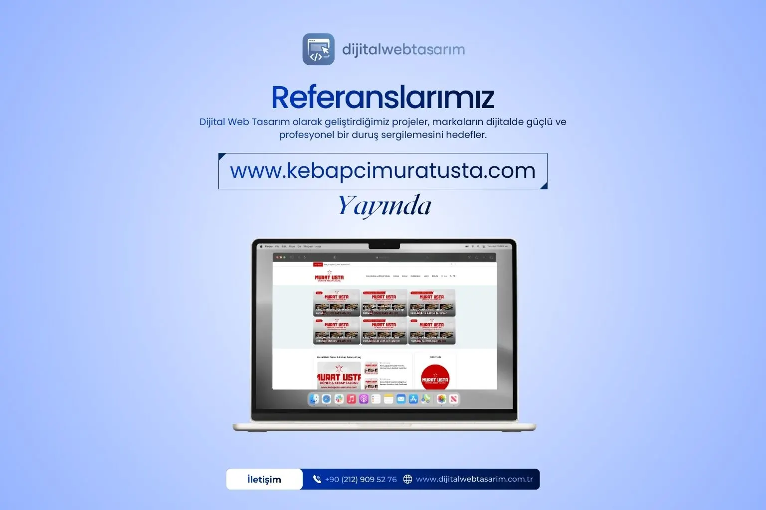 Kebapçı Murat Usta — Web Tasarım